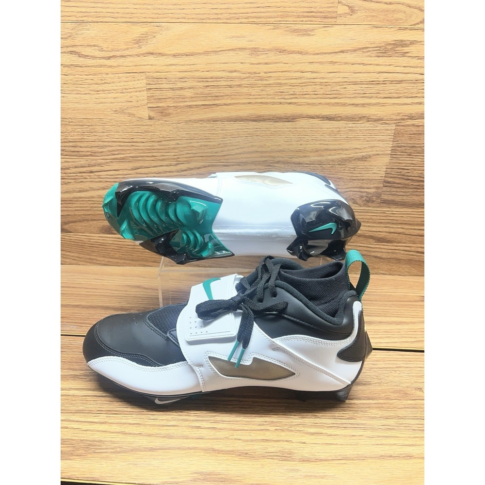 Men Nike Air Diamond Turf 93 TD Emerald Mystic White Cleats HF5298-102 Size 8.5 - Picture 7 of 13